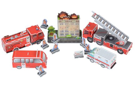 3 Boyutlu Puzzle İtfaiye(09098)