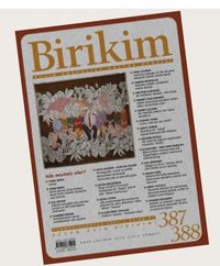 Birikim Aylık Sosyalist Kültür Dergisi Sayı: 387/388 Temmuz-Ağustos 2021