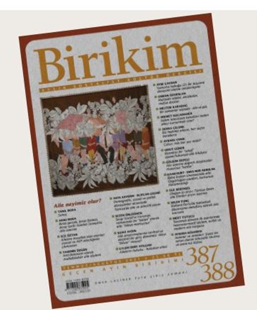 Birikim Aylık Sosyalist Kültür Dergisi Sayı: 387/388 Temmuz-Ağustos 2021