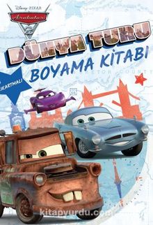 Disney Pıxar Arabalar 2 Dünya Turu Boyama Kitabı
