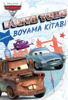 Disney Pıxar Arabalar 2 Dünya Turu Boyama Kitabı