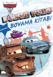 Disney Pıxar Arabalar 2 Dünya Turu Boyama Kitabı - Kolektif