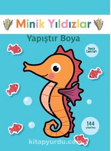 Minik Yıldızlar Deniz Canlıları Yapıştır Boya - Kolektif