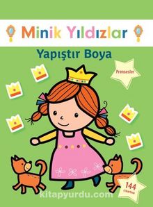 Minik Yıldızlar Prensesler Yapıştır Boya - Kolektif