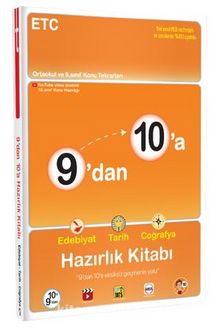 9'dan 10'a Edebiyat Tarih Coğrafya Hazırlık Kitabı - Kolektif