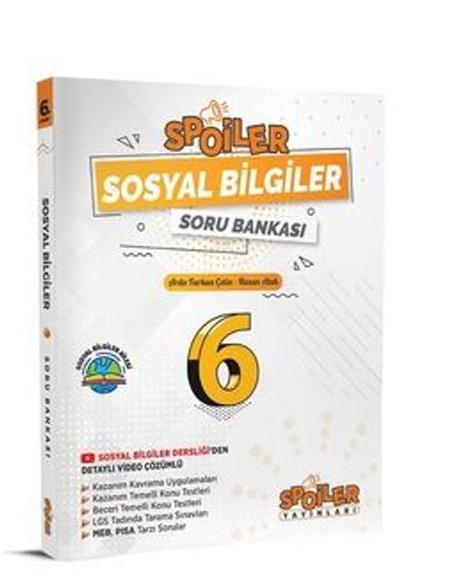 6.Sınıf Sosyal Bilgiler Soru Bankası