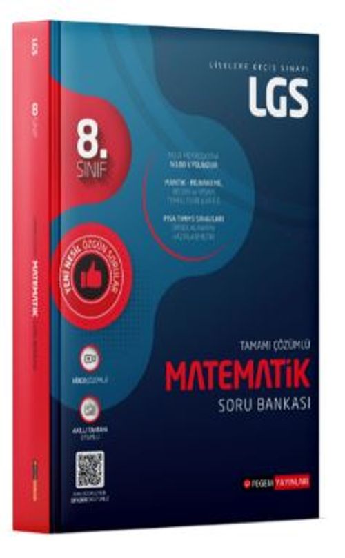 LGS Matematik Tamamı Çözümlü Soru Bankası