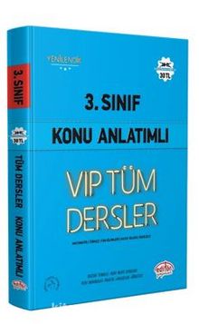 3.Sınıf Tüm Dersler Konu Anlatımlı Mavi Kitap - Kolektif