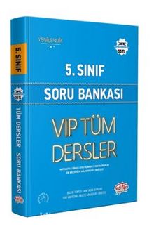 5.Sınıf Vıp Tüm Dersler Soru Bankası Mavi Kitap - Kolektif
