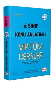 6.Sınıf Vıp Tüm Dersler Konu Anlatımlı Mavi Kitap - Kolektif
