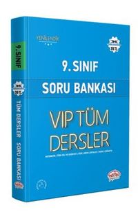 9.Sınıf Vıp Tüm Dersler Soru Bankası Mavi Kitap
