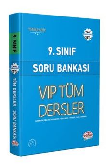 9.Sınıf Vıp Tüm Dersler Soru Bankası Mavi Kitap