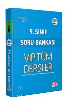 9.Sınıf Vıp Tüm Dersler Soru Bankası Mavi Kitap - Kolektif