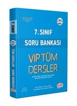 7.Sınıf Vıp Tüm Dersler Soru Bankası Mavi Kitap