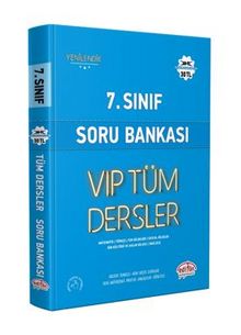 7.Sınıf Vıp Tüm Dersler Soru Bankası Mavi Kitap - Kolektif