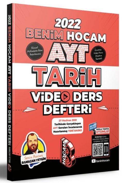 2022 AYT Tarih Video Ders Defteri 