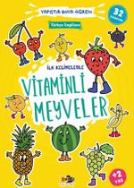 İlk Kelimelerle Vitaminli Meyveler Yapıştır - Boya - Öğren