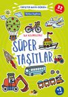 İlk Kelimelerle S&uuml;per Taşıtlar Yapıştır - Boya - &Ouml;ğren