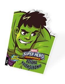 Marvel – Super Hero Adventures Boyama Koleksiyonu – Hulk - Kolektif