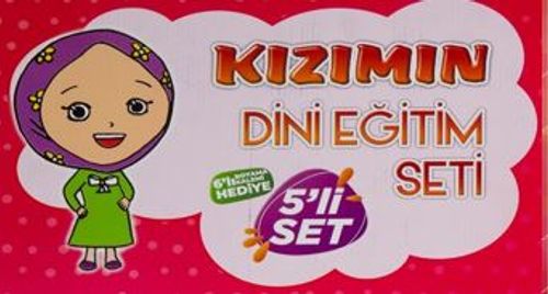 Kızımın Dini Eğitim Seti Boyama Kalemi Hediyeli