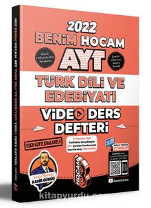 2022  AYT Türk Dili ve Edebiyatı Video Ders Defteri