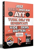 2022  AYT Türk Dili ve Edebiyatı Video Ders Defteri