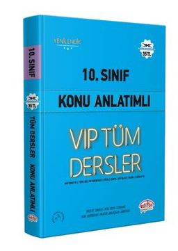 10.Sınıf Vıp Tüm Dersler Konu Anlatımlı