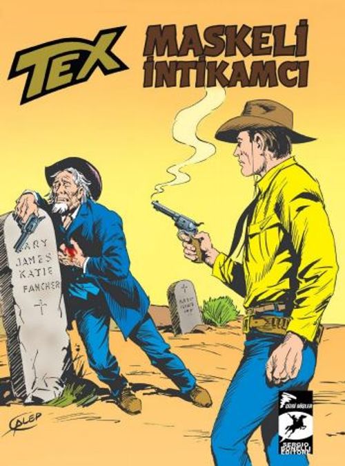 Tex Klasik Seri 55 - Maskeli İntikamcı / Taşlanmış Orman 