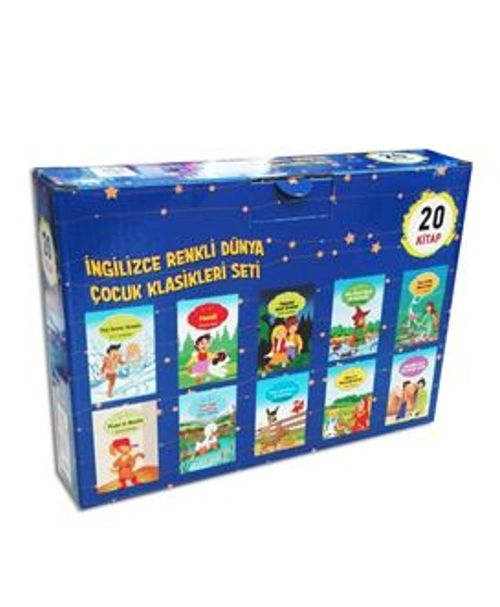 İngilizce Renkli Dünya Çocuk Klasikleri Seti (20 Kitap)