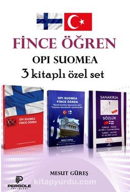 Fince Öğren Opi Suomea  3 Kitaplı Özel Set
