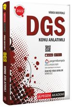 2022 DGS Video Destekli Konu Anlatımlı