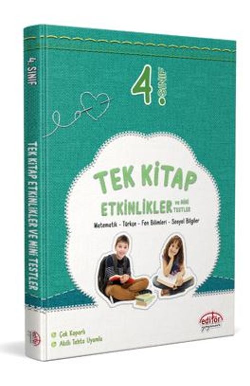 4.Sınıf Tek Kitap Etkinlikler Ve Mini Testler