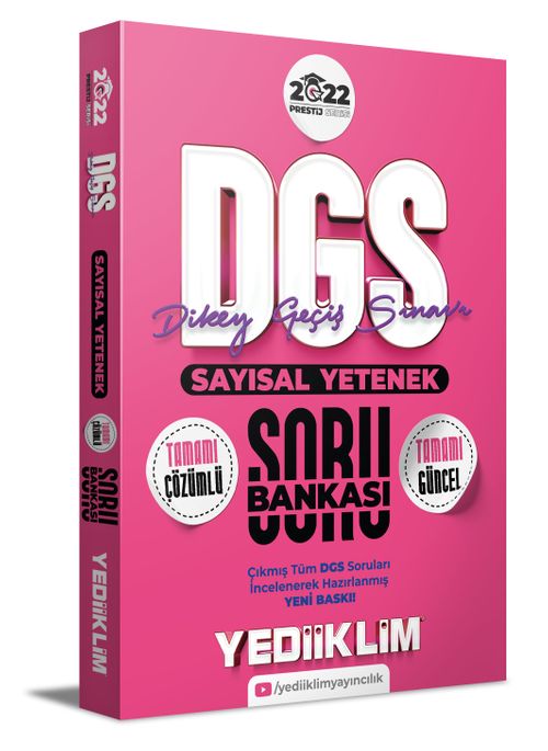 2022 Prestij Serisi DGS Sayısal Yetenek Tamamı Çözümlü Soru Bankası