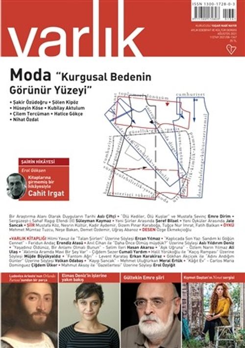 Varlık Edebiyat ve Kültür Dergisi Sayı: 1367 Ağustos 2021