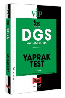 2022 VİP DGS Yaprak Test - Kolektif