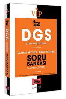 2022 VİP DGS Sayısal Yetenek Sözel Yetenek Tamamı Çözümlü Soru Bankası - Kolektif
