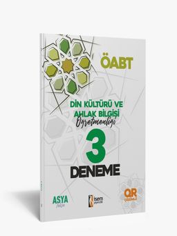 2021 KPSS ÖABT Din Kültürü ve Ahlak Bilgisi Öğretmenliği 3 Deneme QR Çözümlü