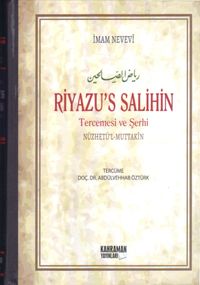 Riyaz'üs-Salihin Tercüme ve Şerhi / (Ciltli Şamuha Kağıt) (2 Cilt)