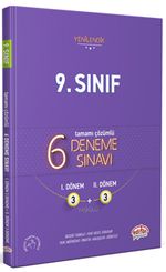 9. Sınıf 6 (3+3) Deneme Sınavı Tamamı Çözümlü