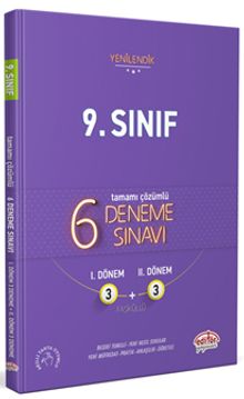 9. Sınıf 6 (3+3) Deneme Sınavı Tamamı Çözümlü