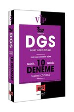 2022 VİP DGS Tamamı Çözümlü Fasikül Fasikül 10 Deneme