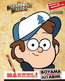 Esrarengiz Kasaba Maskeli Boyama Kitabım Dipper - Bilinmeyen Yazar