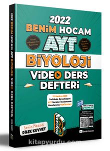 2022 AYT Biyoloji Video Ders Defteri (Konu Anlatım) - Dilek Kuvvet
