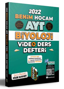 2022 AYT Biyoloji Video Ders Defteri (Konu Anlatım)