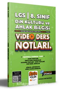 2022 LGS 8.Sınıf Din Kültürü ve Ahlak Bilgisi Video Ders Notları (Konu Anlatımı) - Mehmet Akif  Bayrak