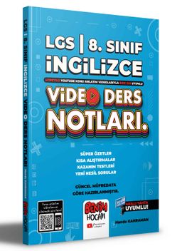 2022 LGS 8.Sınıf İngilizce Video Ders Notları (Konu Anlatımı)