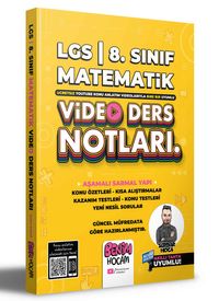 2022 LGS 8.Sınıf Matematik Video Ders Notları (Konu Anlatımı)