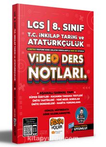 2022 LGS 8.Sınıf İnkılap Tarihi ve Atatürkçülük Video Ders Notları (Konu Anlatımı) - Metin Uruk