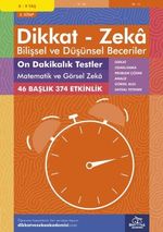 10 Dakikalık Testler Matematik ve Görsel Zeka (8 - 9 Yaş 5.Kitap, 374 Etkinlik) / Dikkat – Zeka & Bilişsel ve Düşünsel Beceriler