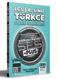 2022 LGS 8.Sınıf Türkçe SES PLUS Soru Bankası - Yağmur Yıldırım Elbir